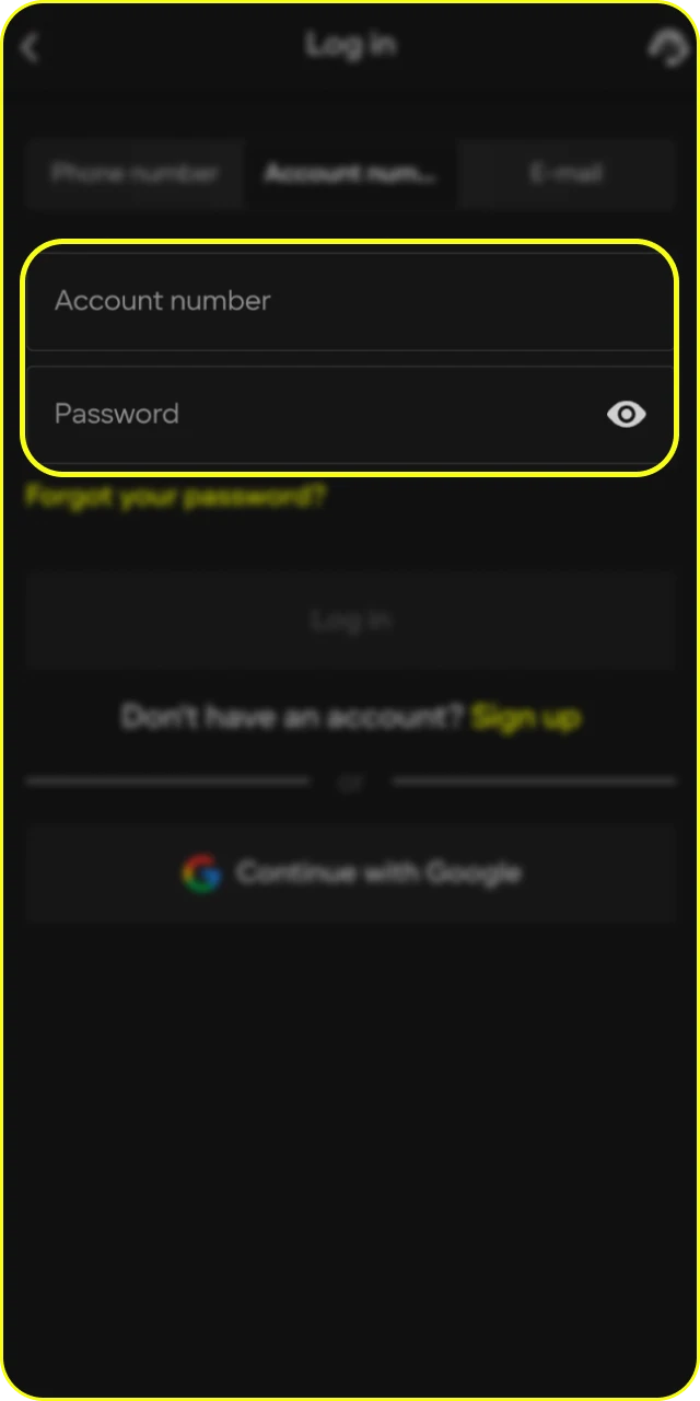 Log in to your Android account and start betting with Parimatch.