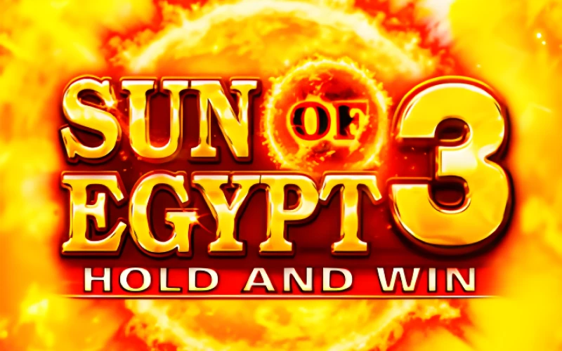 Experience the Sun of Egypt 3 slot and hit bonuses at Parimatch.